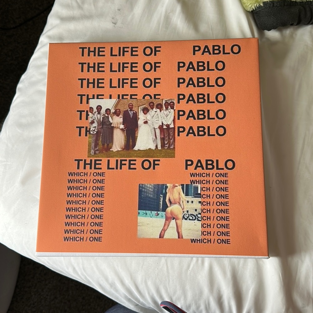 Kanye West The Life Of Pablo Album Cover